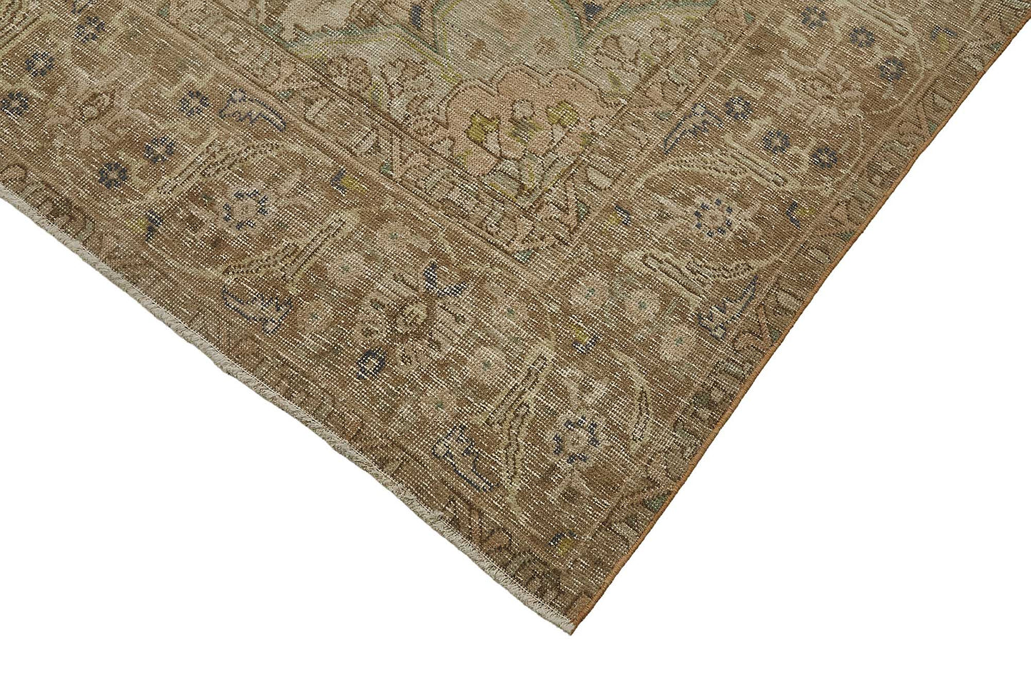 10x12 Beige Vintage Large Area Rug - 50243