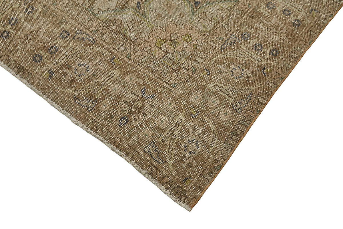 10x12 Beige Vintage Large Area Rug - 50243