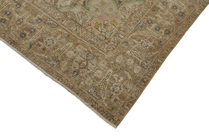 10x12 Beige Vintage Large Area Rug - 50243