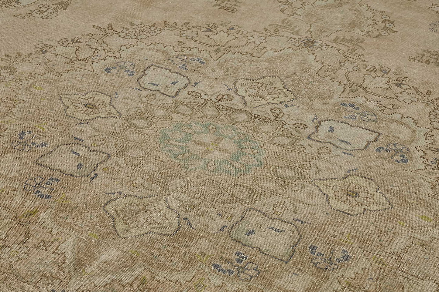 10x12 Beige Vintage Large Area Rug - 50243