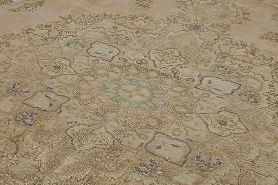 10x12 Beige Vintage Large Area Rug - 50243