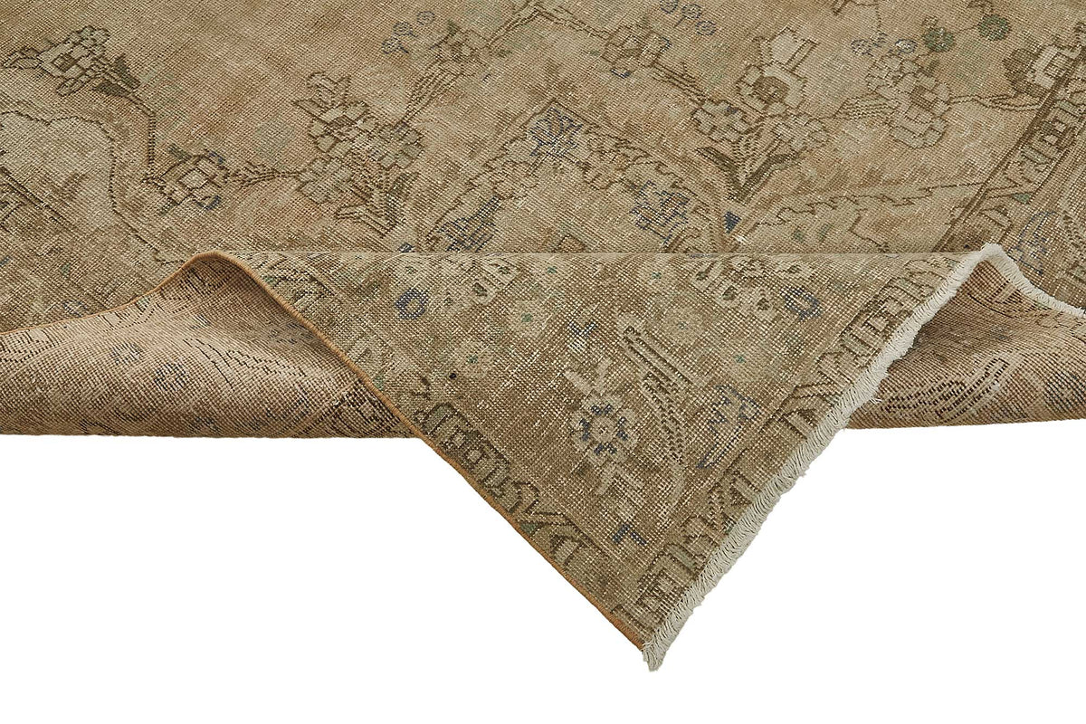 10x12 Beige Vintage Large Area Rug - 50243