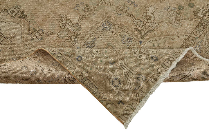 10x12 Beige Vintage Large Area Rug - 50243