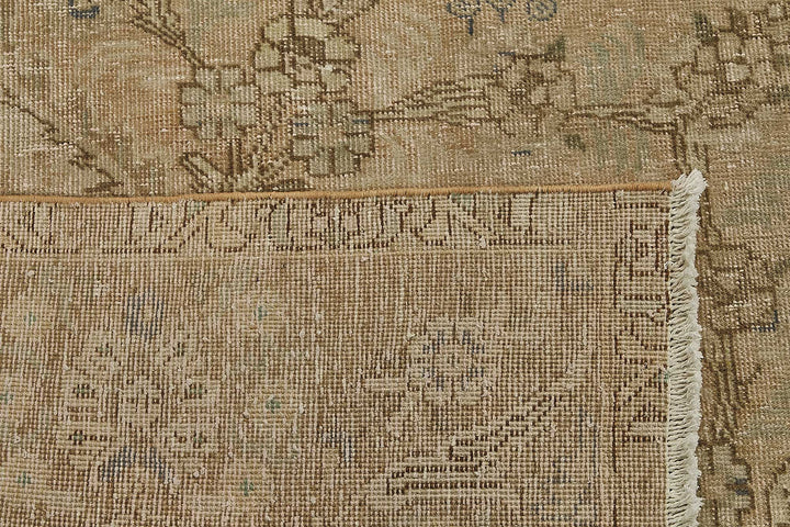 10x12 Beige Vintage Large Area Rug - 50243