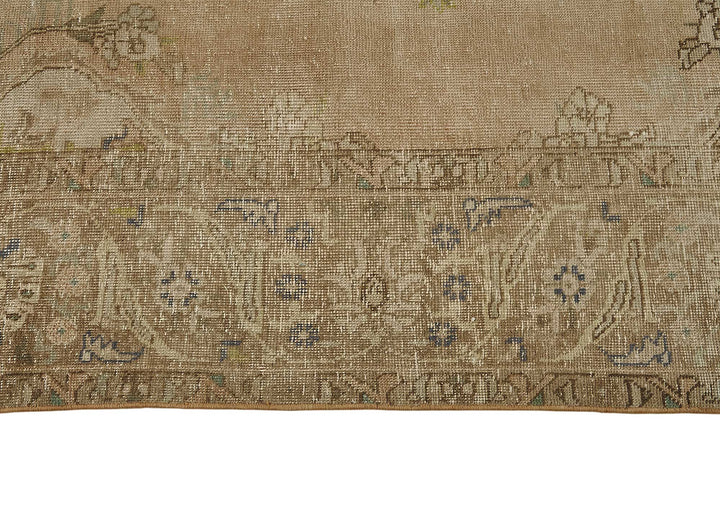 10x12 Beige Vintage Large Area Rug - 50243