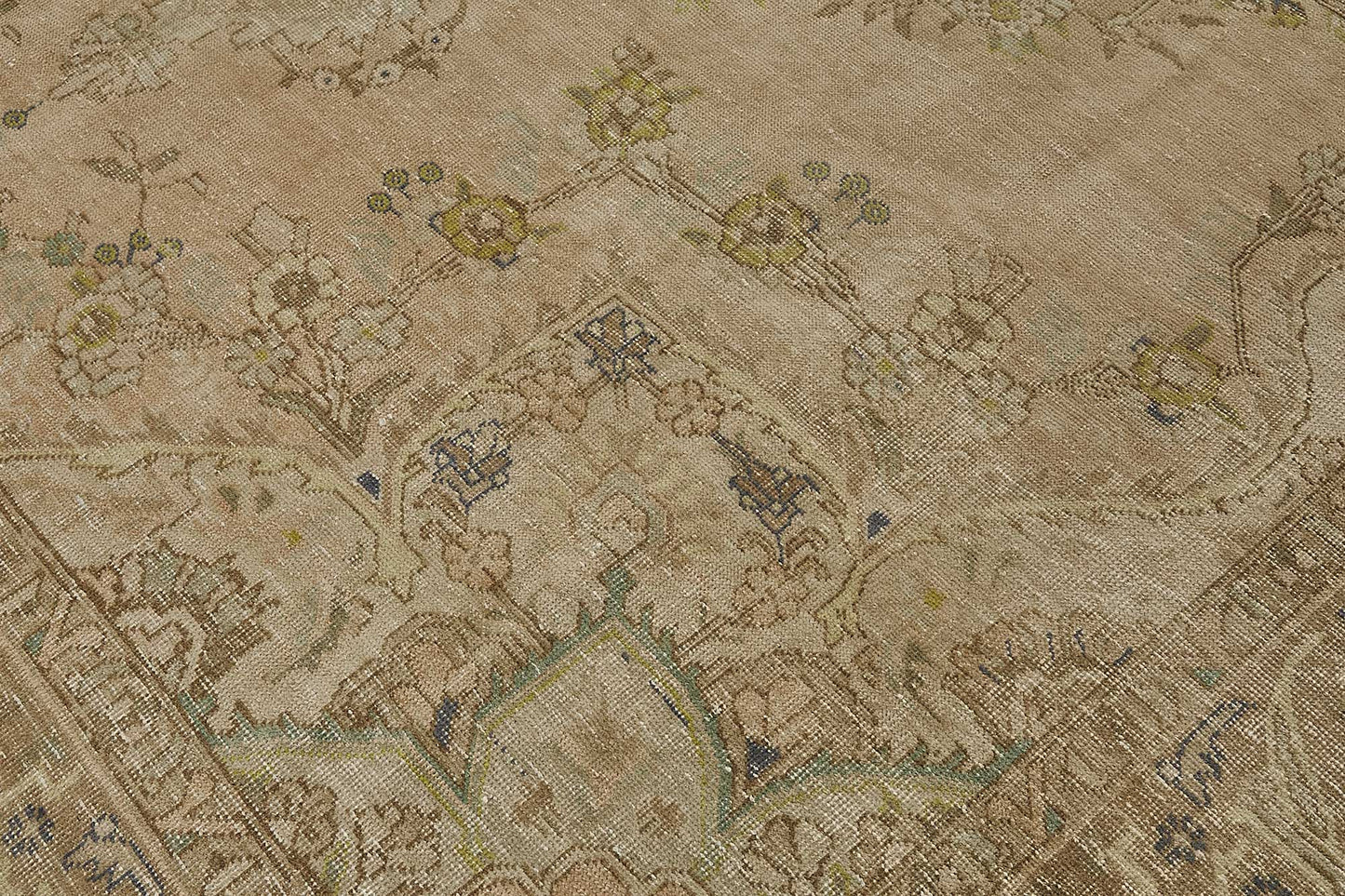 10x12 Beige Vintage Large Area Rug - 50243