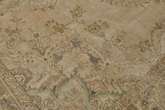 10x12 Beige Vintage Large Area Rug - 50243