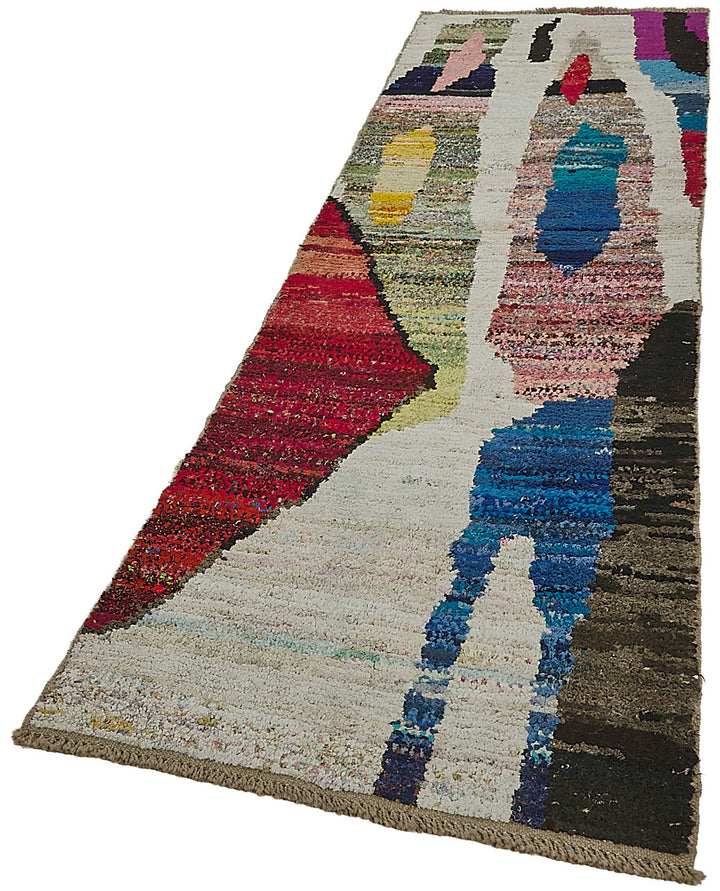 3x11 Multicolor Recycled Chaput Rug - 50248