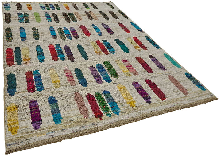 7x9 Multicolor Recycled Chaput Rug - 50249