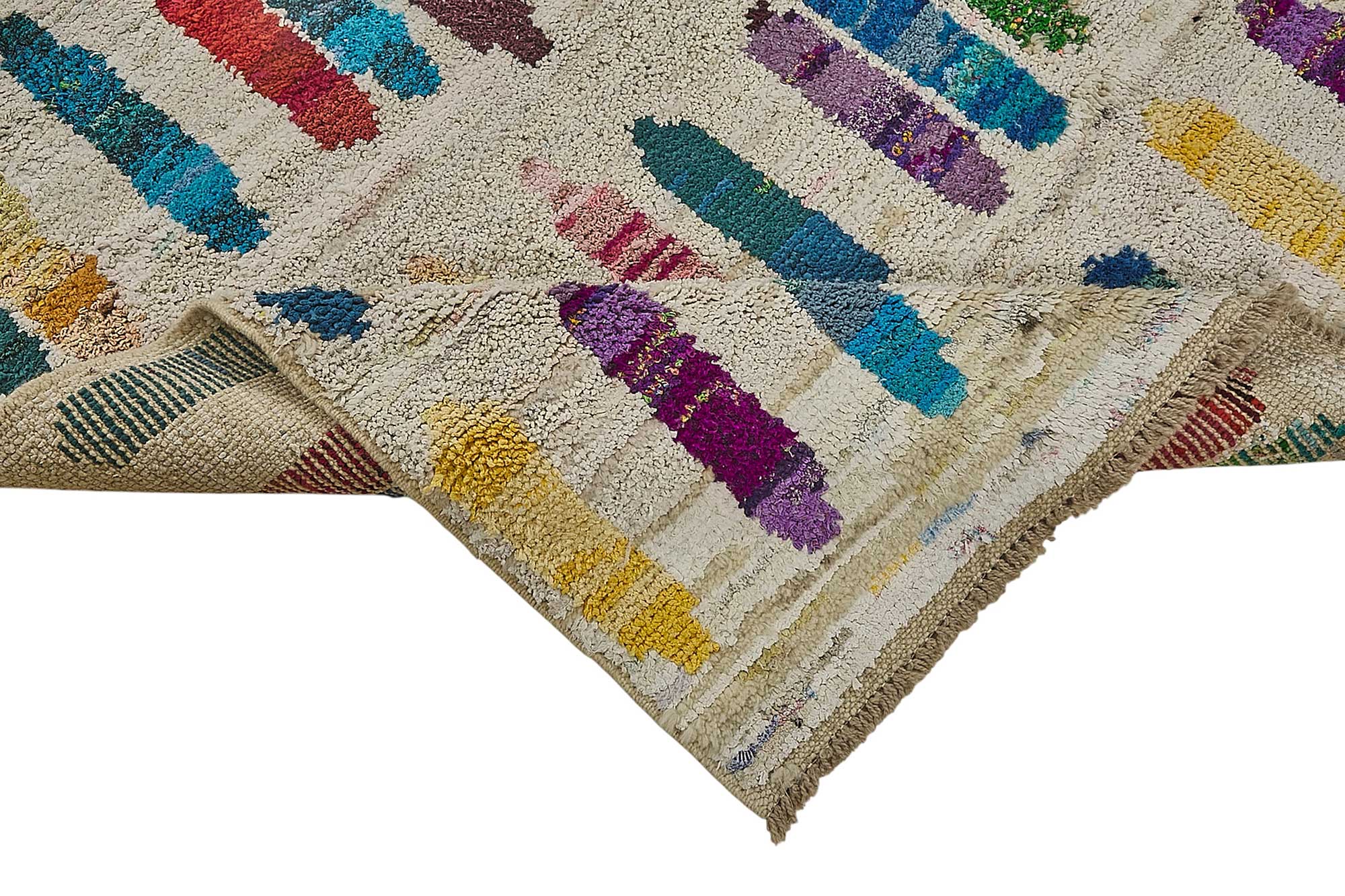 7x9 Multicolor Recycled Chaput Rug - 50249