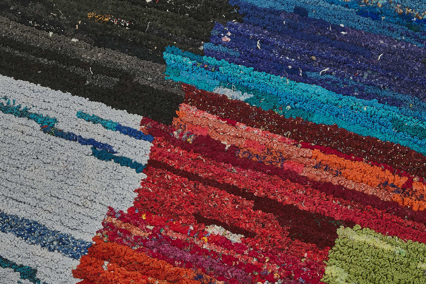 3x10 Multicolor Recycled Chaput Rug - 50251