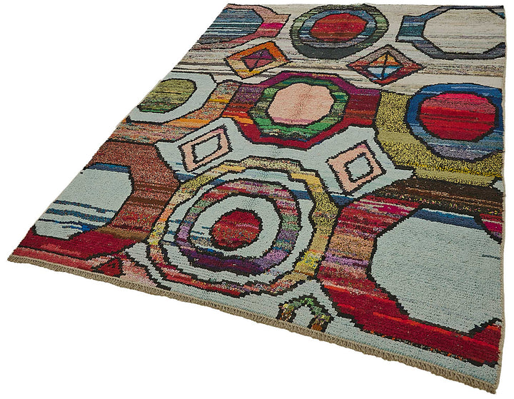 6x8 Multicolor Recycled Chaput Rug - 50252