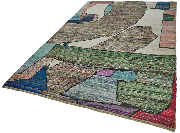 6x10 Multicolor Recycled Chaput Rug - 50253