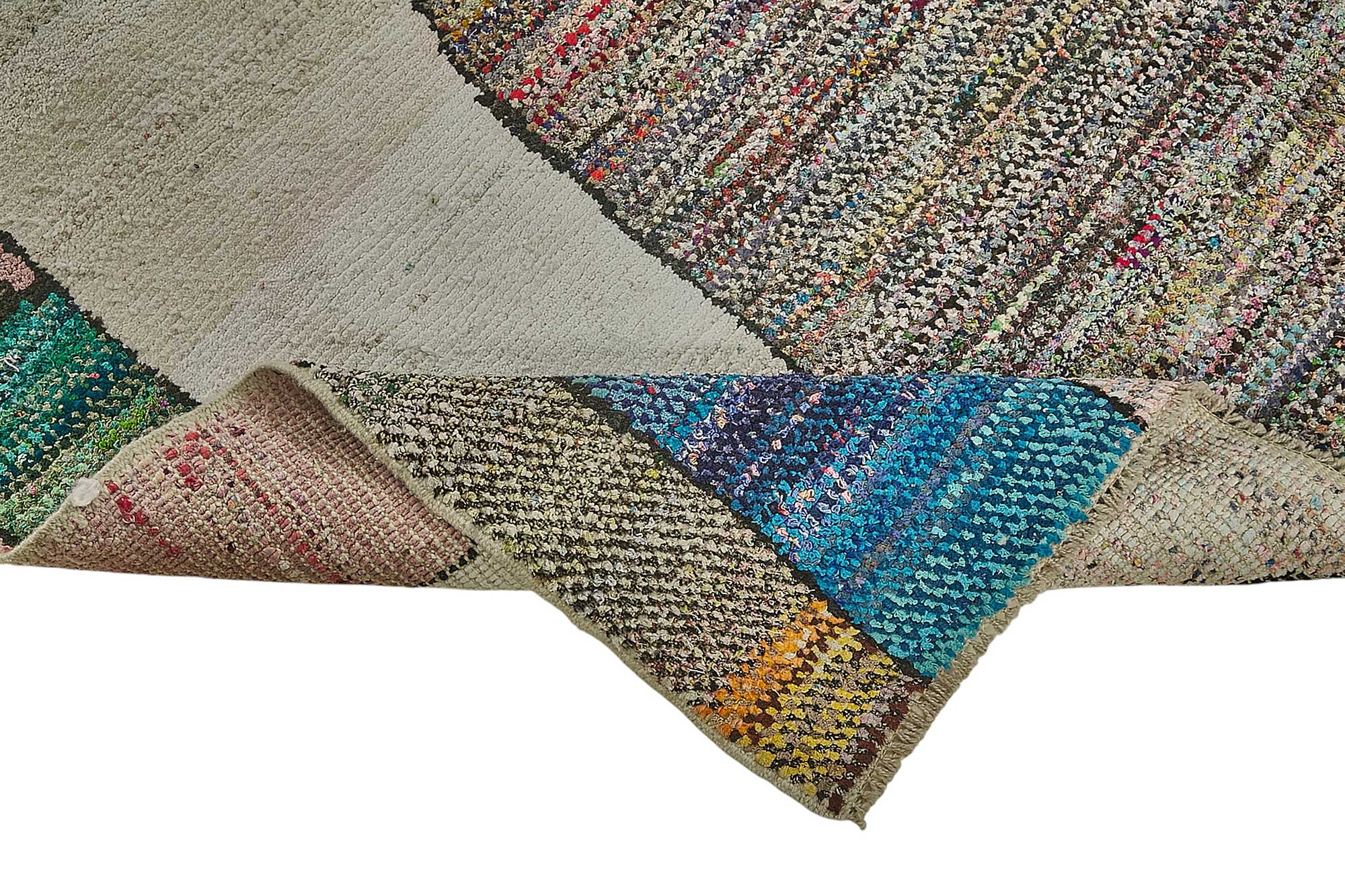 6x10 Multicolor Recycled Chaput Rug - 50253