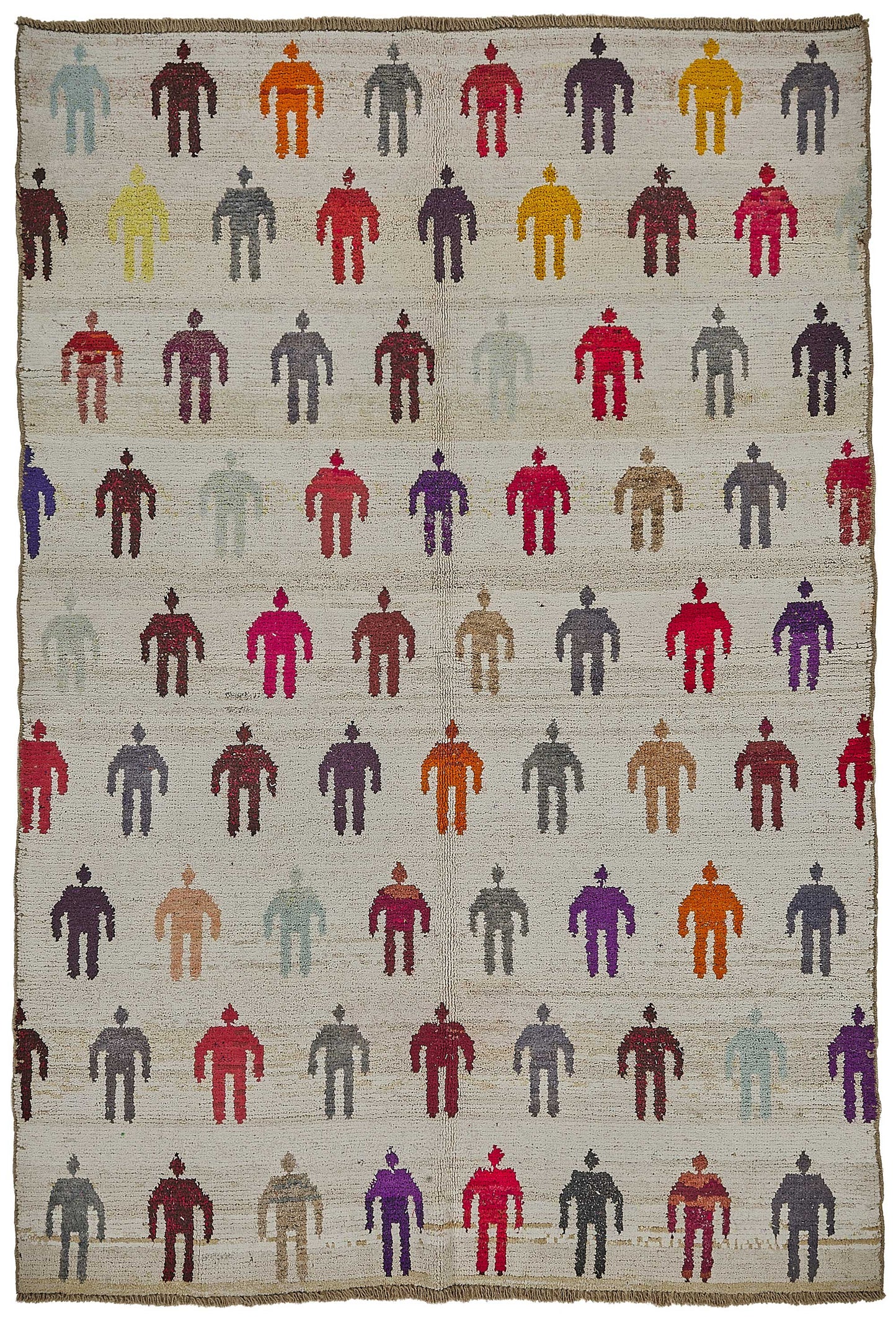 7x10 Multicolor Recycled Chaput Rug - 50254