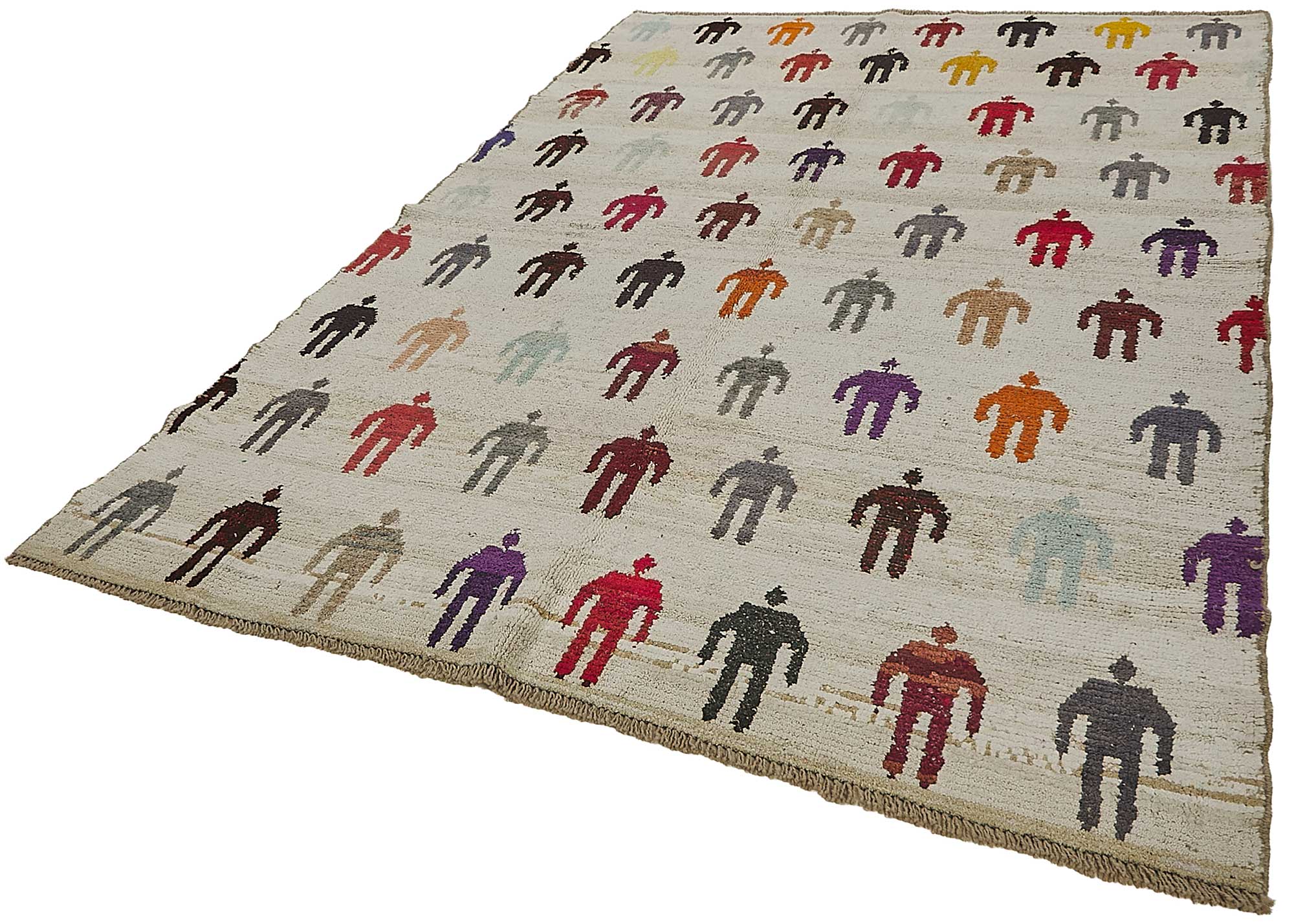 7x10 Multicolor Recycled Chaput Rug - 50254