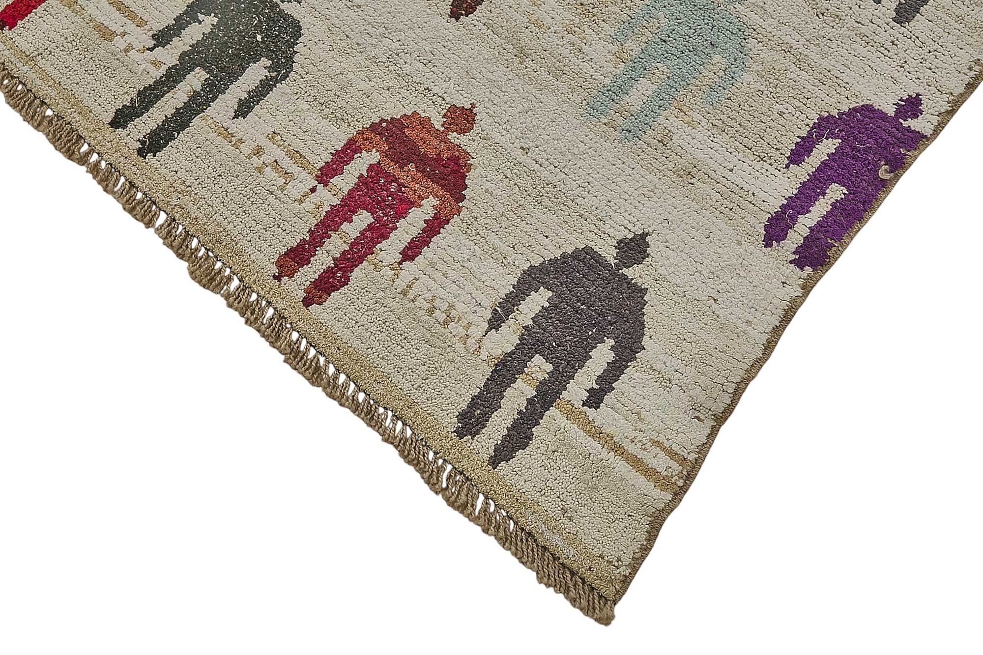 7x10 Multicolor Recycled Chaput Rug - 50254