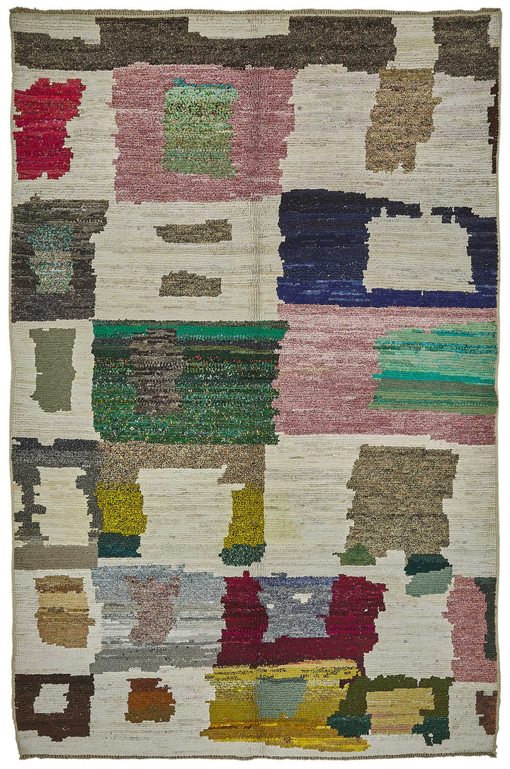 7x10 Multicolor Recycled Chaput Rug - 50256