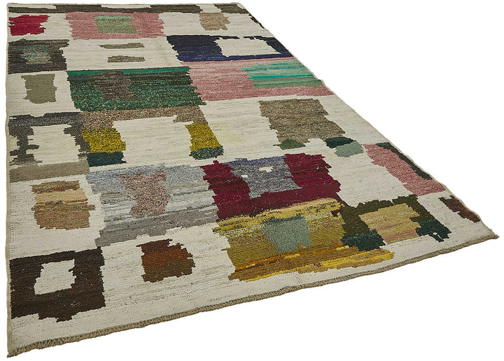 7x10 Multicolor Recycled Chaput Rug - 50256