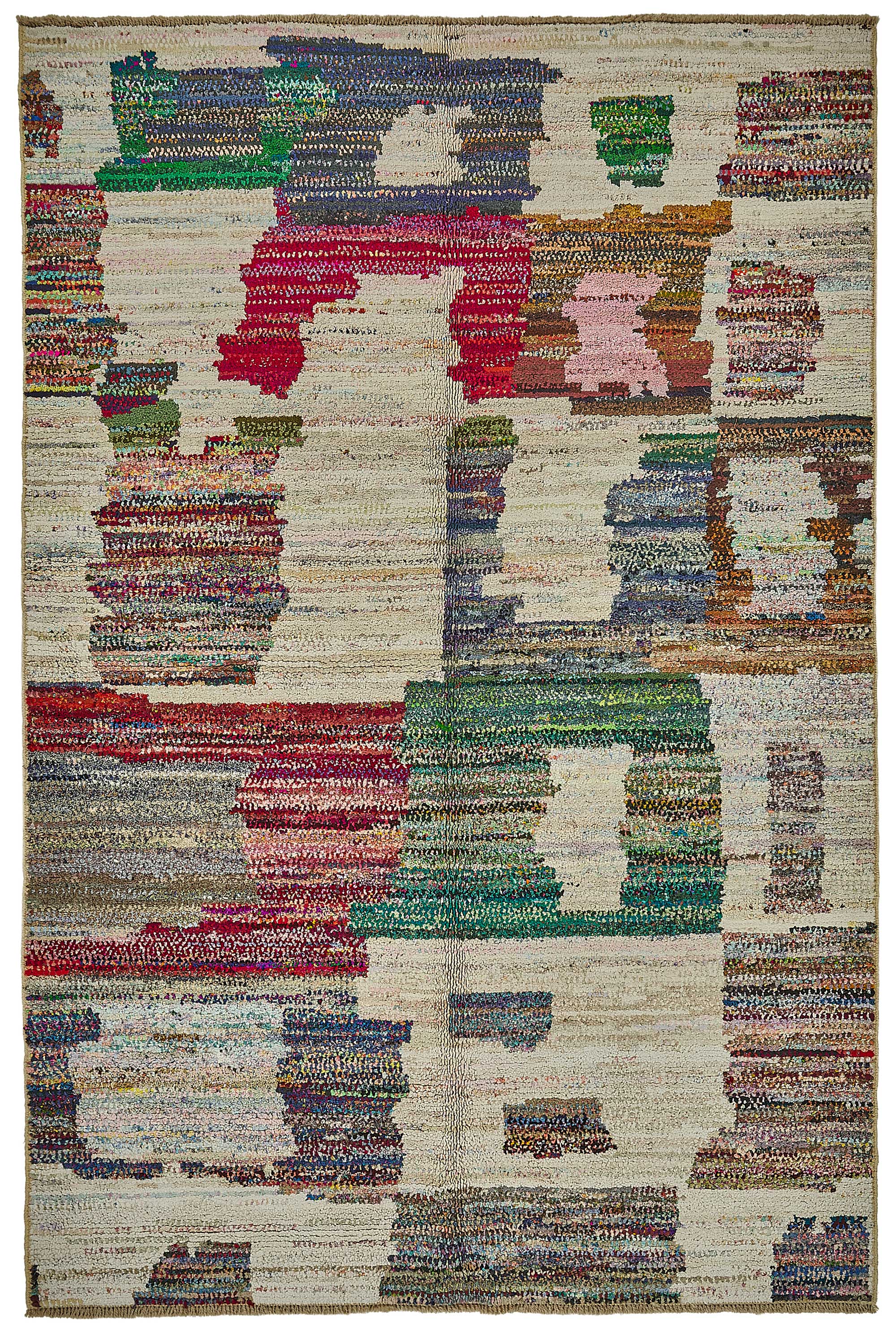 7x10 Multicolor Recycled Chaput Rug - 50258