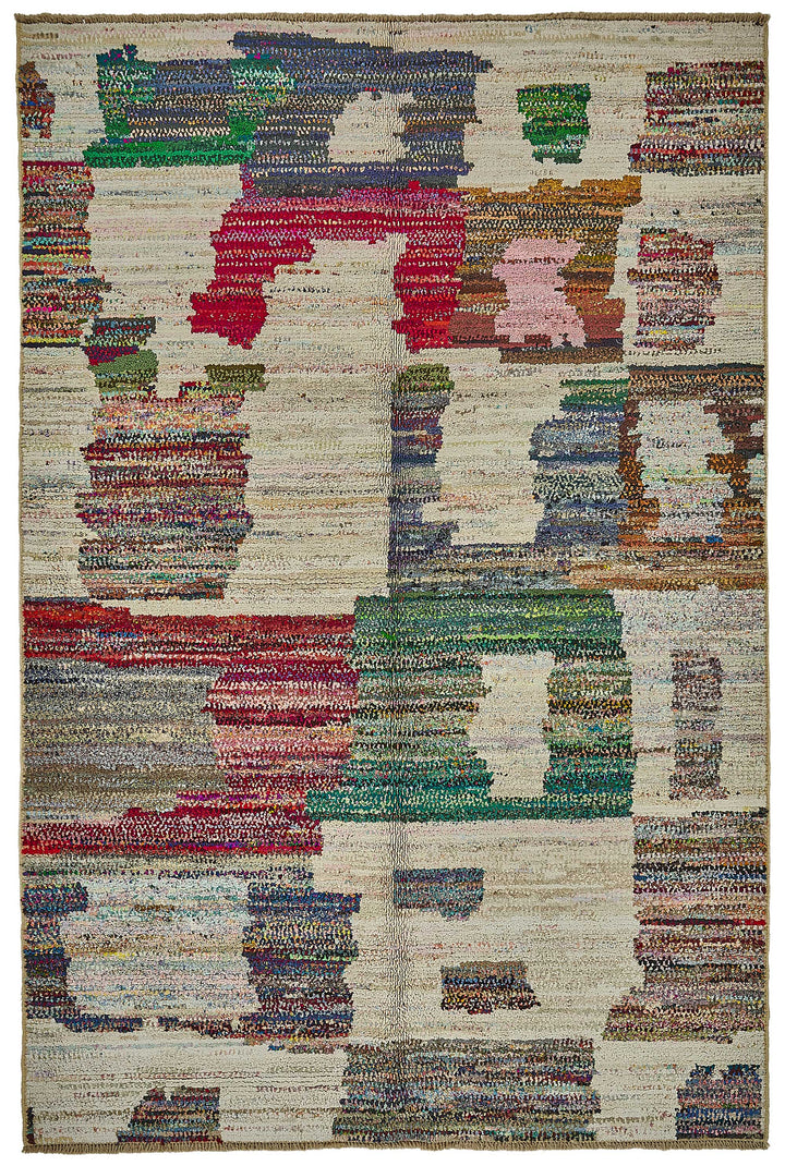 7x10 Multicolor Recycled Chaput Rug - 50258
