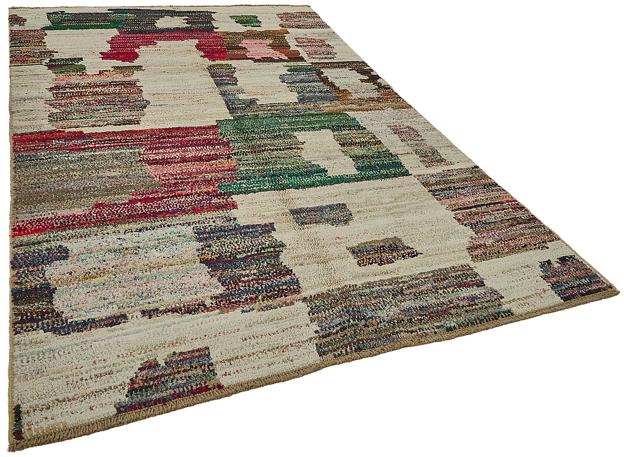 7x10 Multicolor Recycled Chaput Rug - 50258