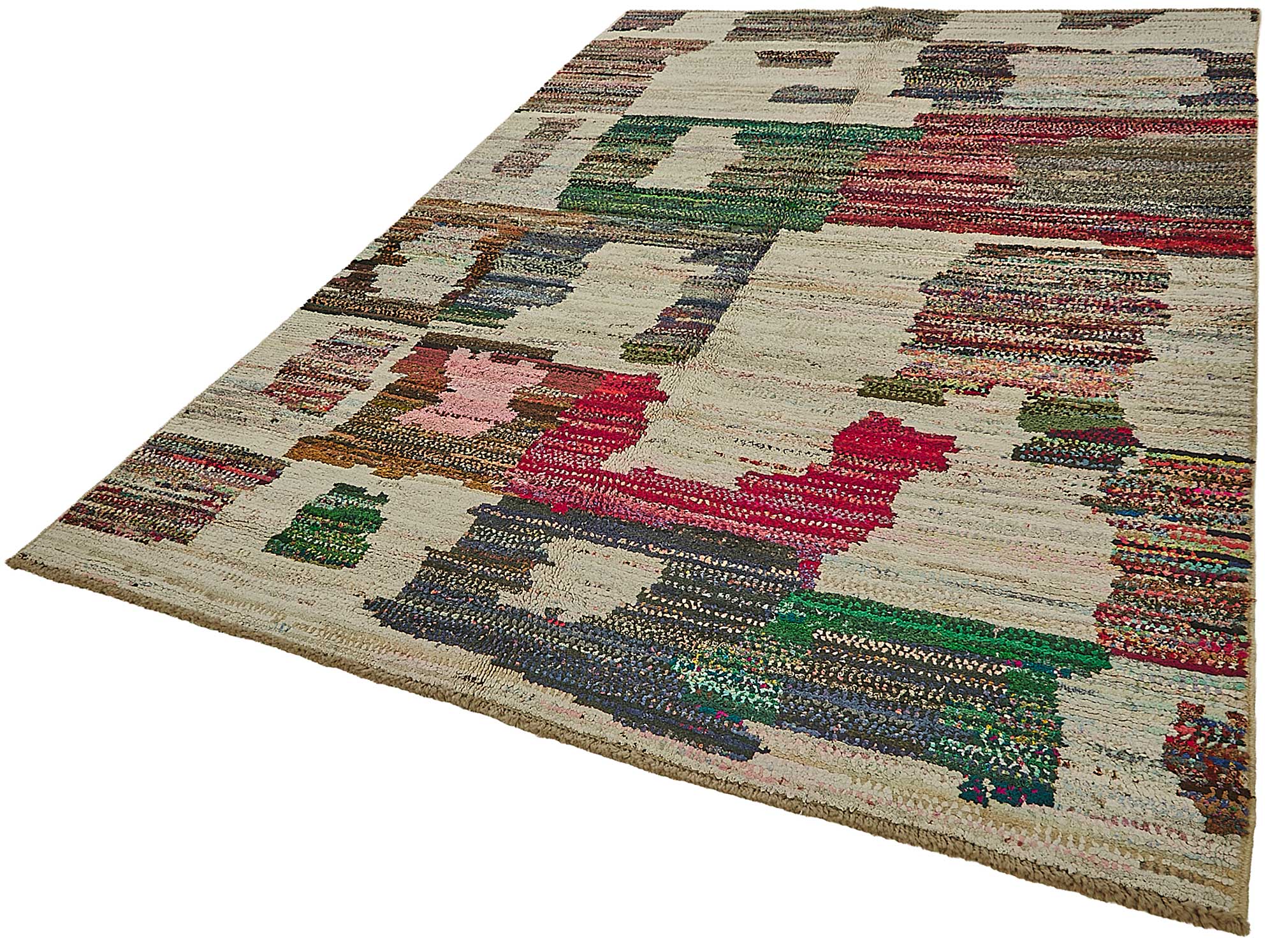 7x10 Multicolor Recycled Chaput Rug - 50258