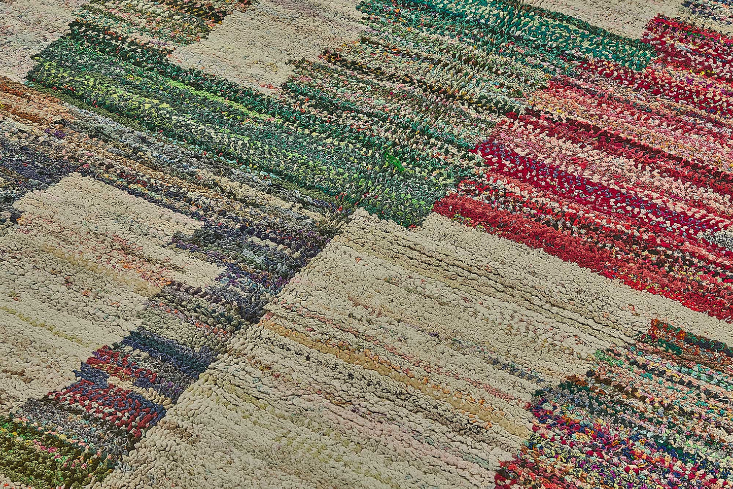 7x10 Multicolor Recycled Chaput Rug - 50258