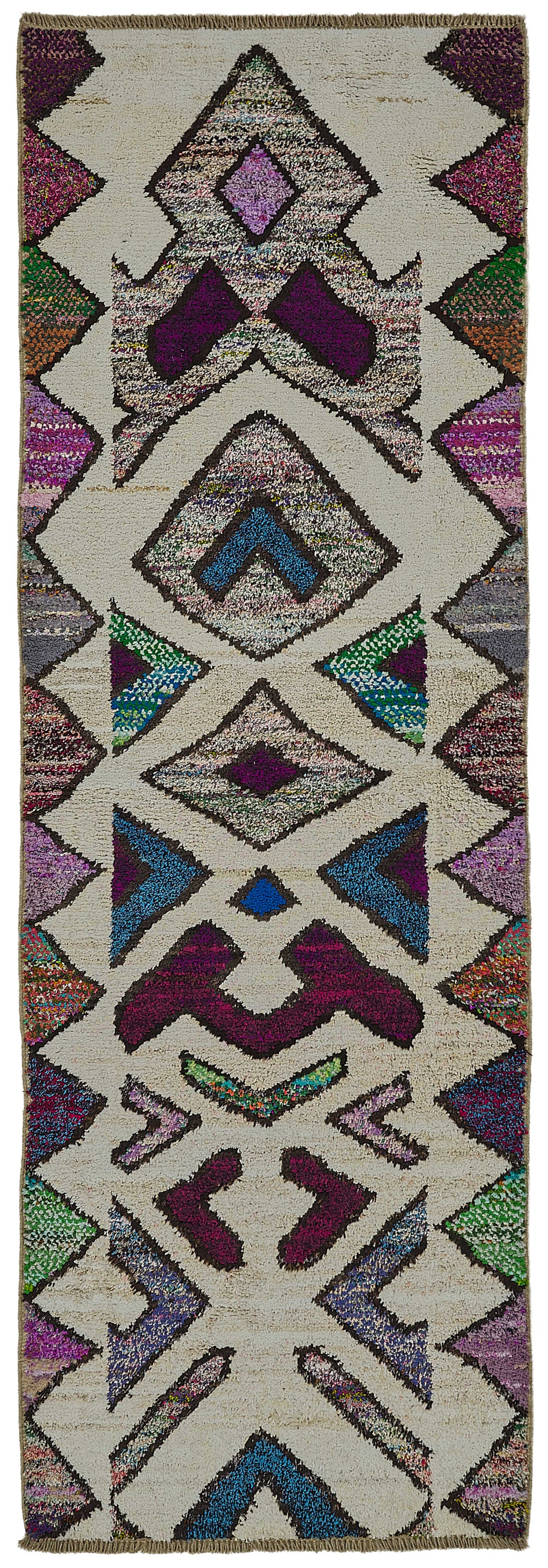 3x10 Multicolor Recycled Chaput Rug - 50259