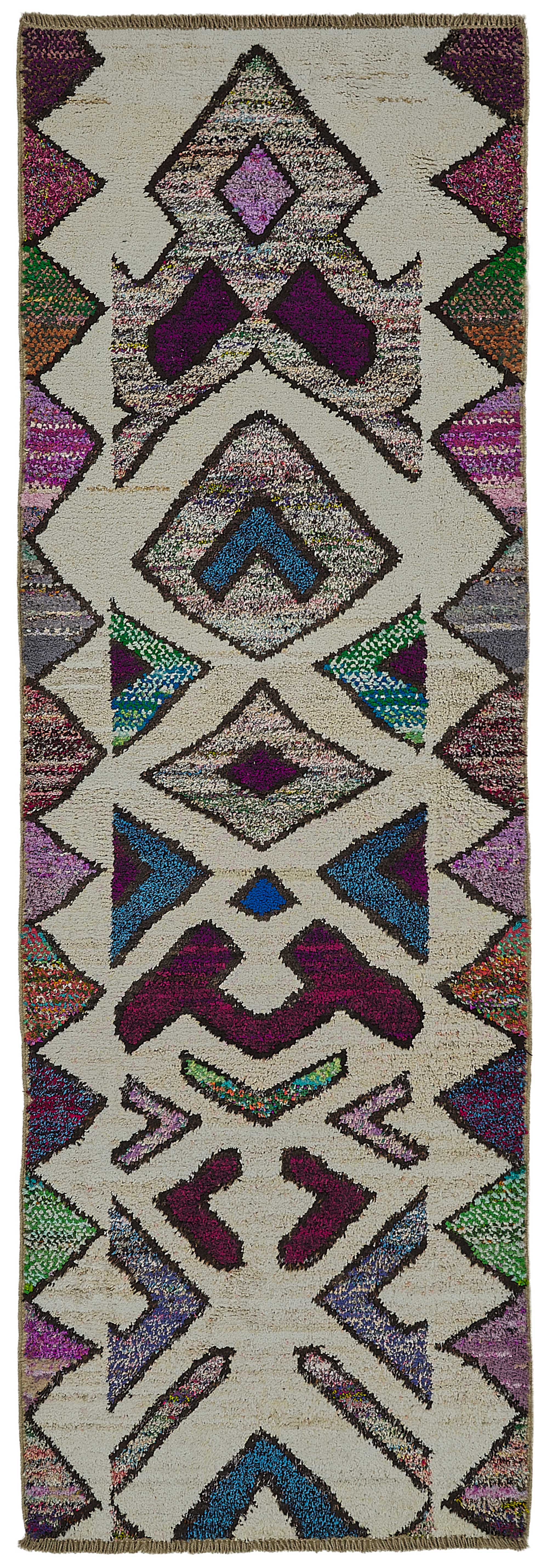 3x10 Multicolor Recycled Chaput Rug - 50259