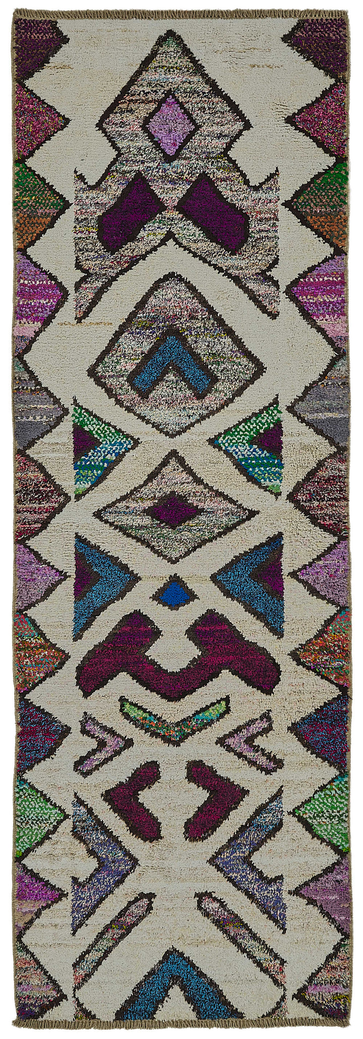 3x10 Multicolor Recycled Chaput Rug - 50259