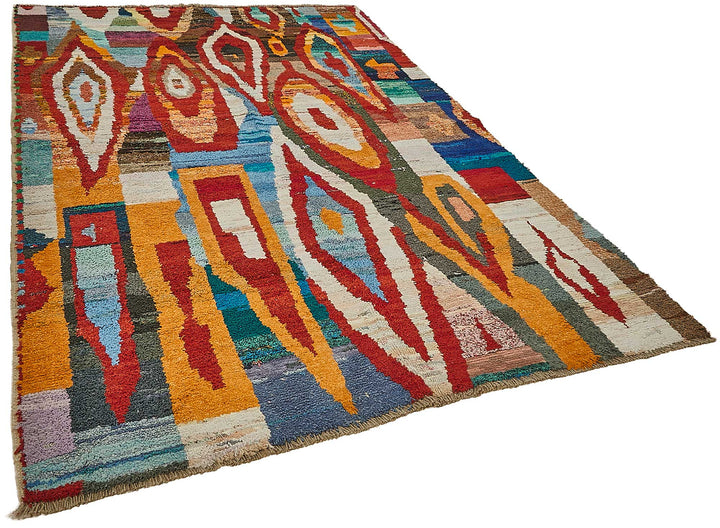 6x10 Multicolor Recycled Chaput Rug - 50260