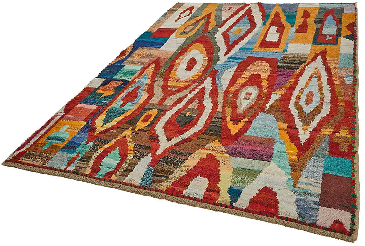6x10 Multicolor Recycled Chaput Rug - 50260