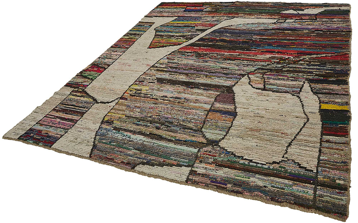 8x10 Multicolor Recycled Chaput Rug - 50261