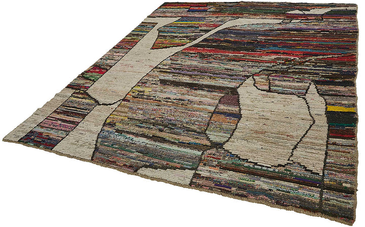 8x10 Multicolor Recycled Chaput Rug - 50261