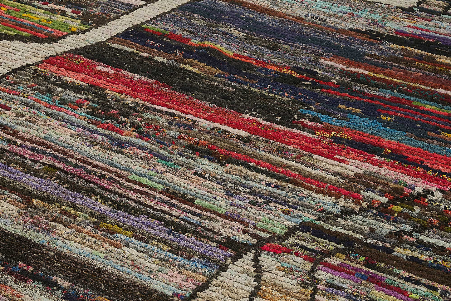 8x10 Multicolor Recycled Chaput Rug - 50261