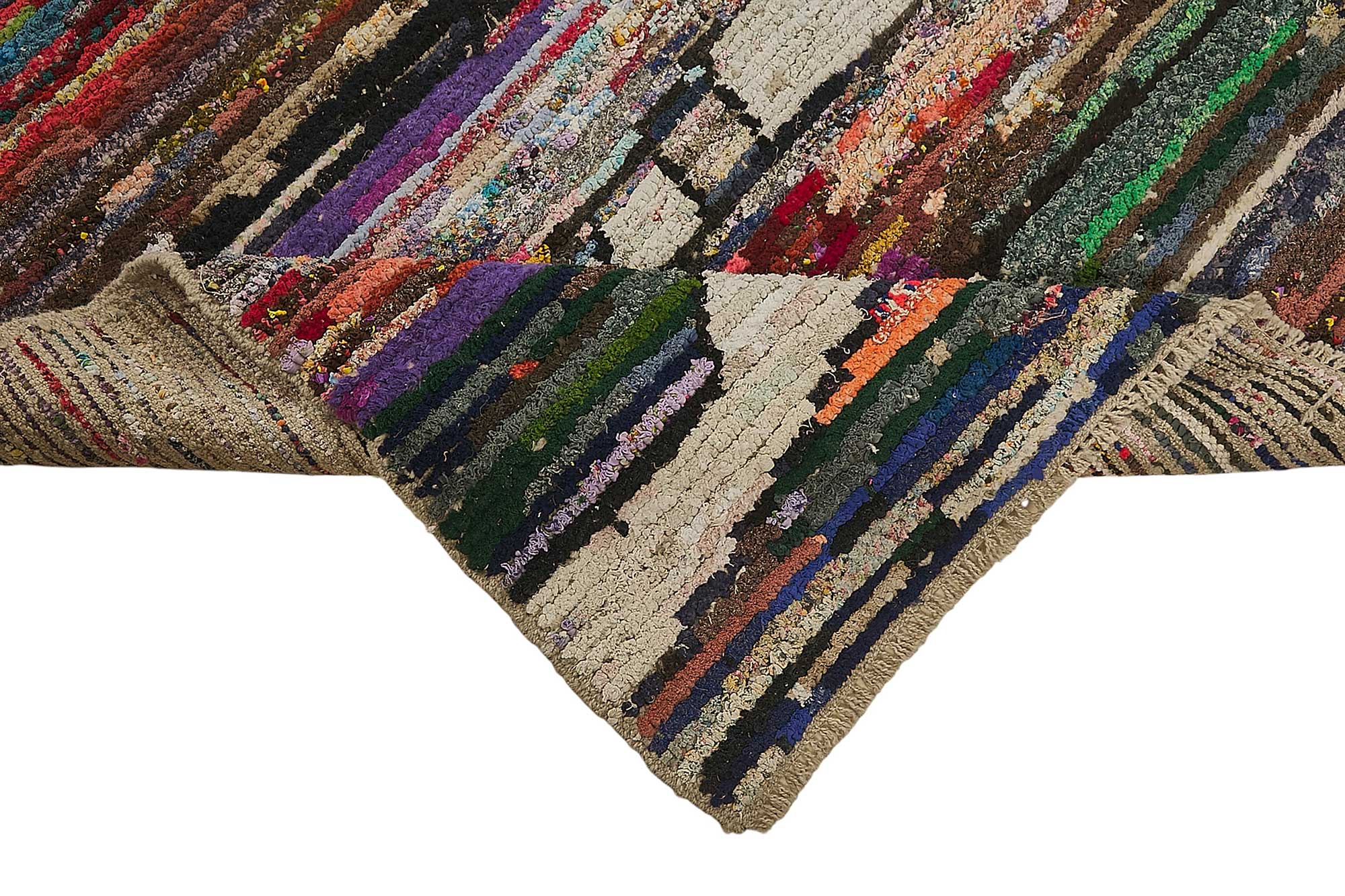 8x10 Multicolor Recycled Chaput Rug - 50261