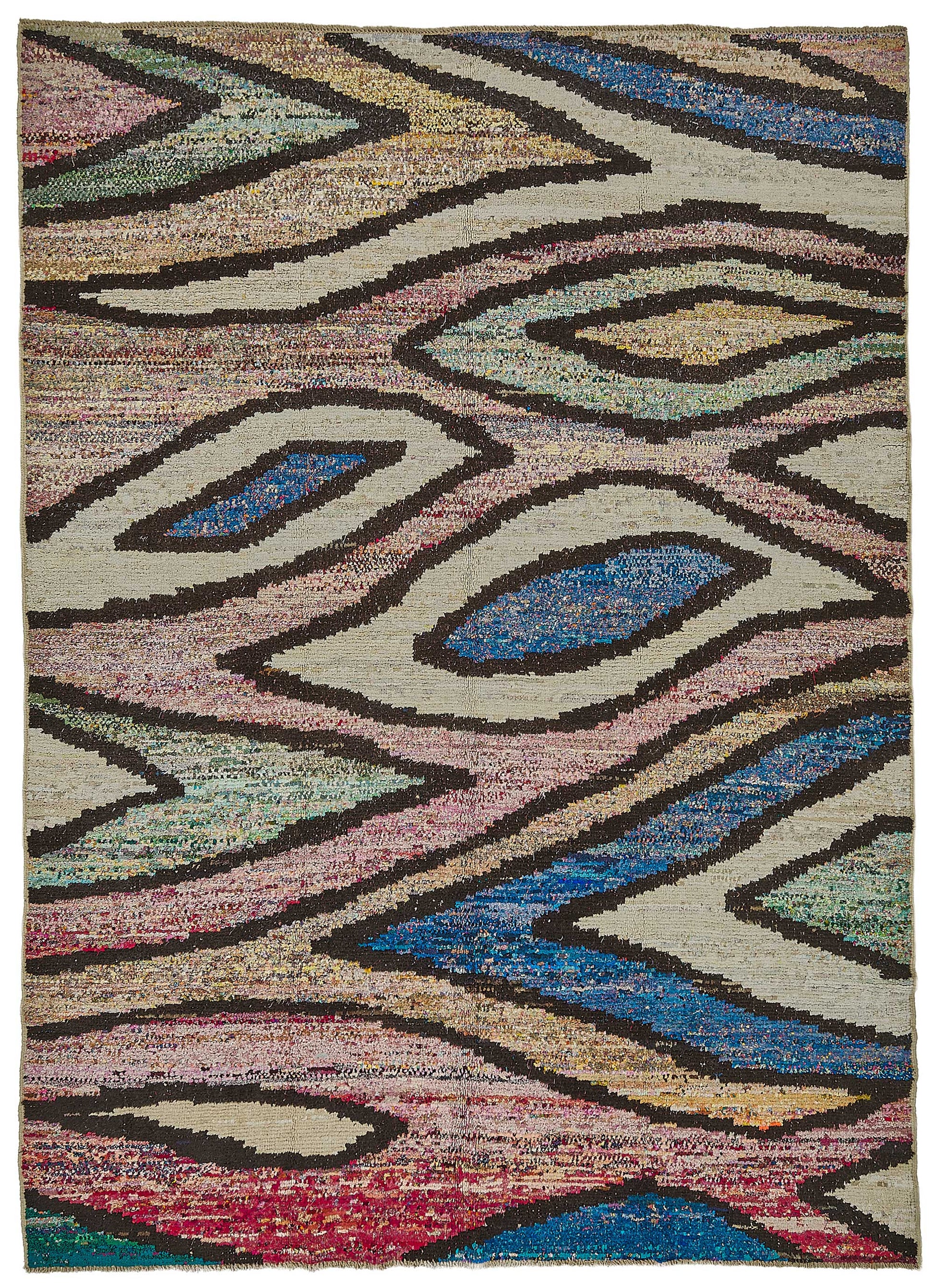 8x11 Multicolor Recycled Chaput Rug - 50262