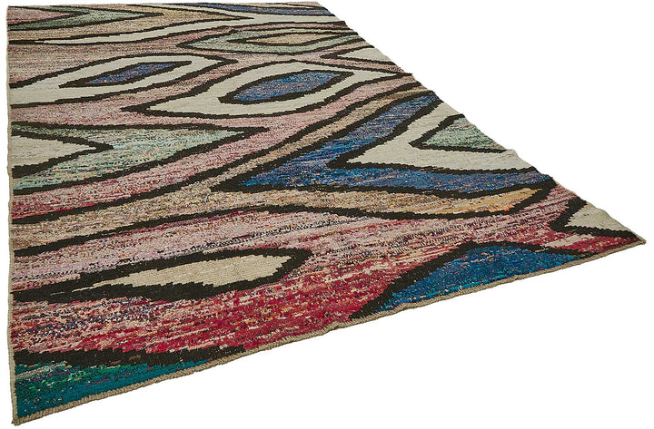 8x11 Multicolor Recycled Chaput Rug - 50262