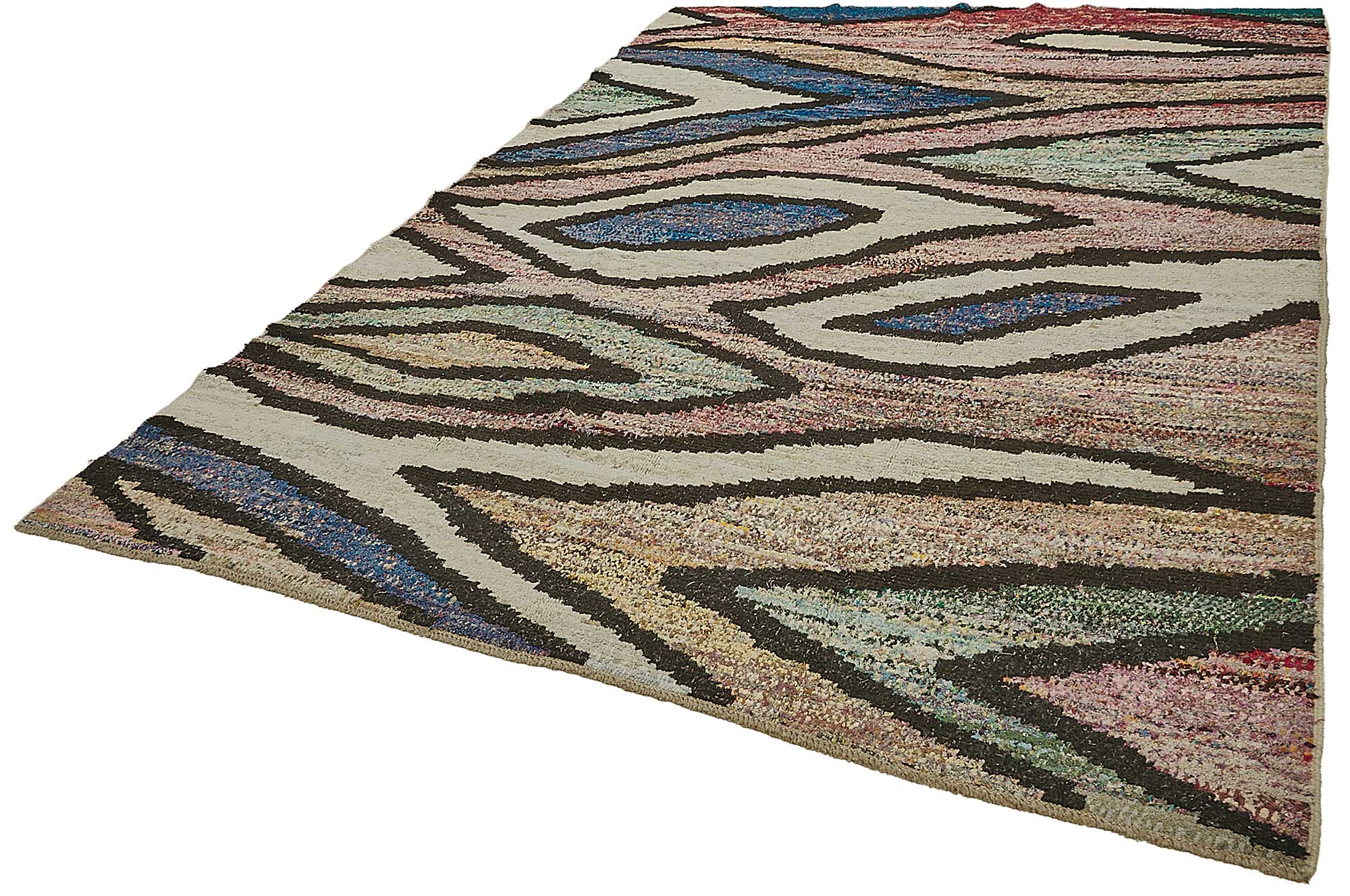 8x11 Multicolor Recycled Chaput Rug - 50262