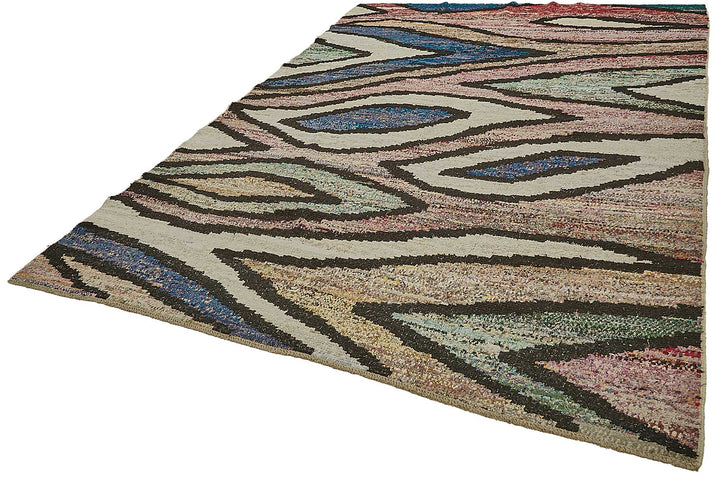 8x11 Multicolor Recycled Chaput Rug - 50262