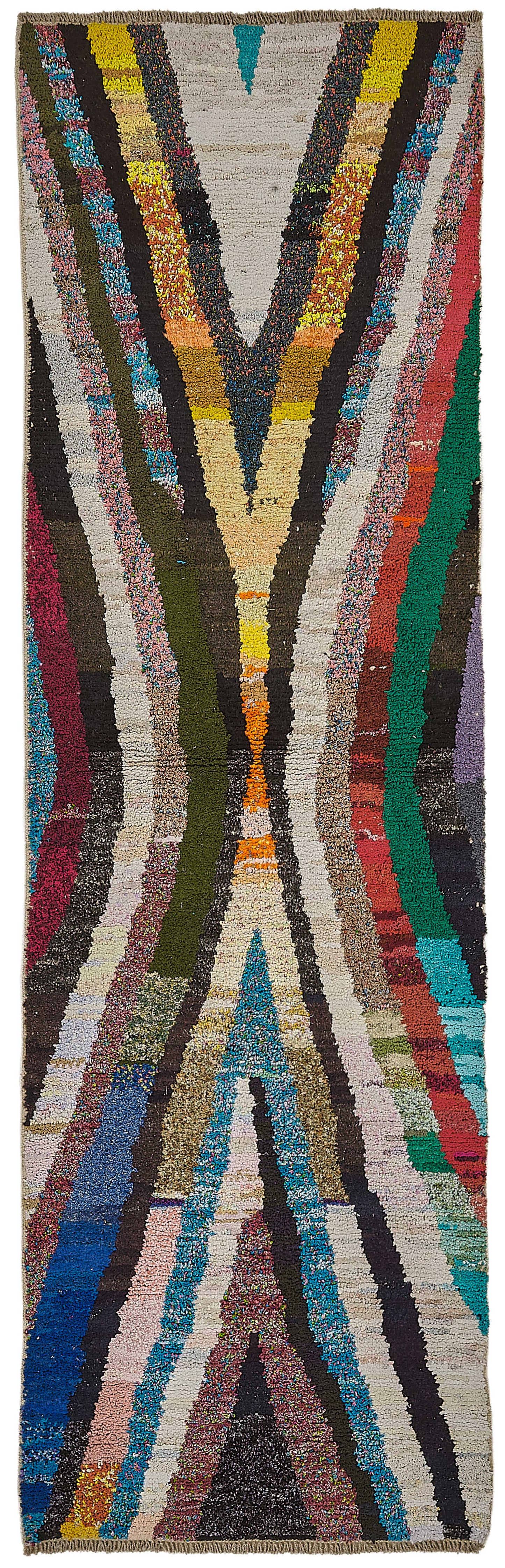 3x10 Multicolor Recycled Chaput Rug - 50263
