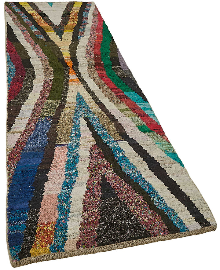 3x10 Multicolor Recycled Chaput Rug - 50263