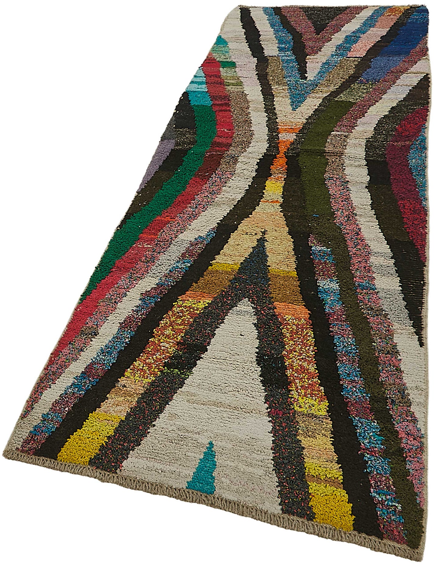 3x10 Multicolor Recycled Chaput Rug - 50263