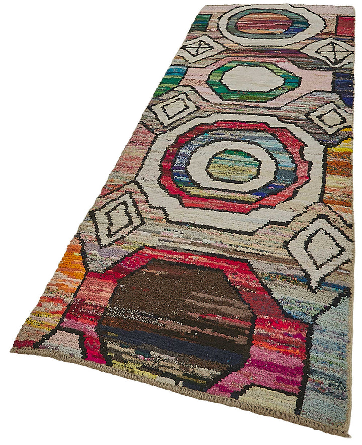 3x10 Multicolor Recycled Chaput Rug - 50265