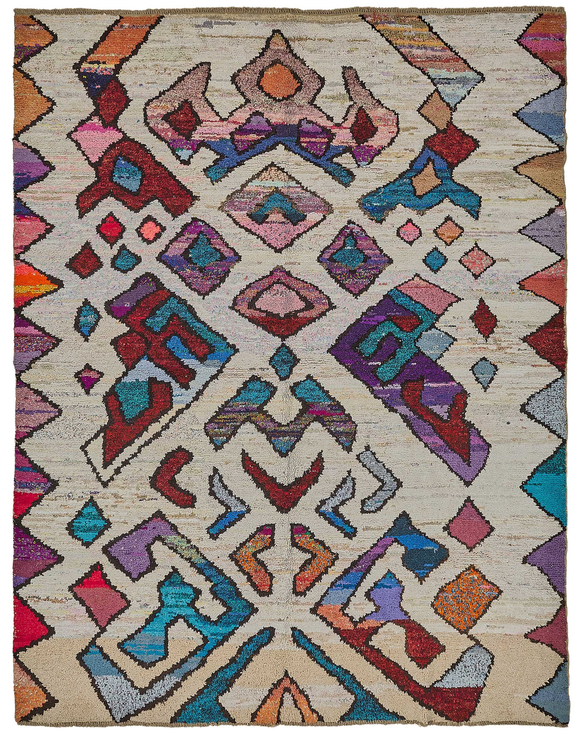 10x13 Multicolor Recycled Chaput Rug - 50266