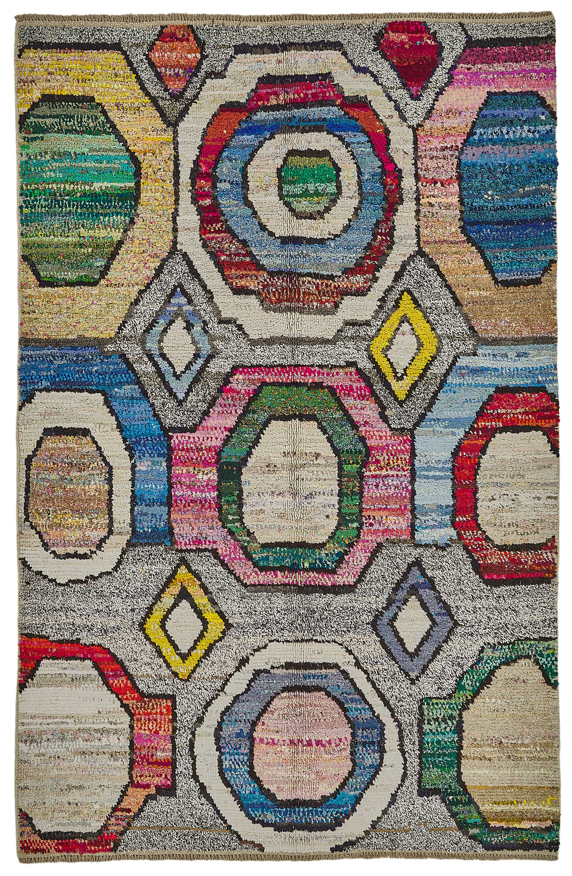 6x8 Multicolor Recycled Chaput Rug - 50267