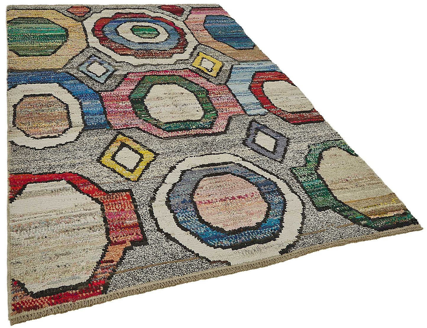 6x8 Multicolor Recycled Chaput Rug - 50267