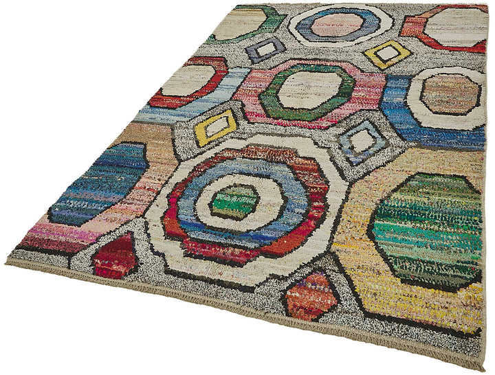 6x8 Multicolor Recycled Chaput Rug - 50267