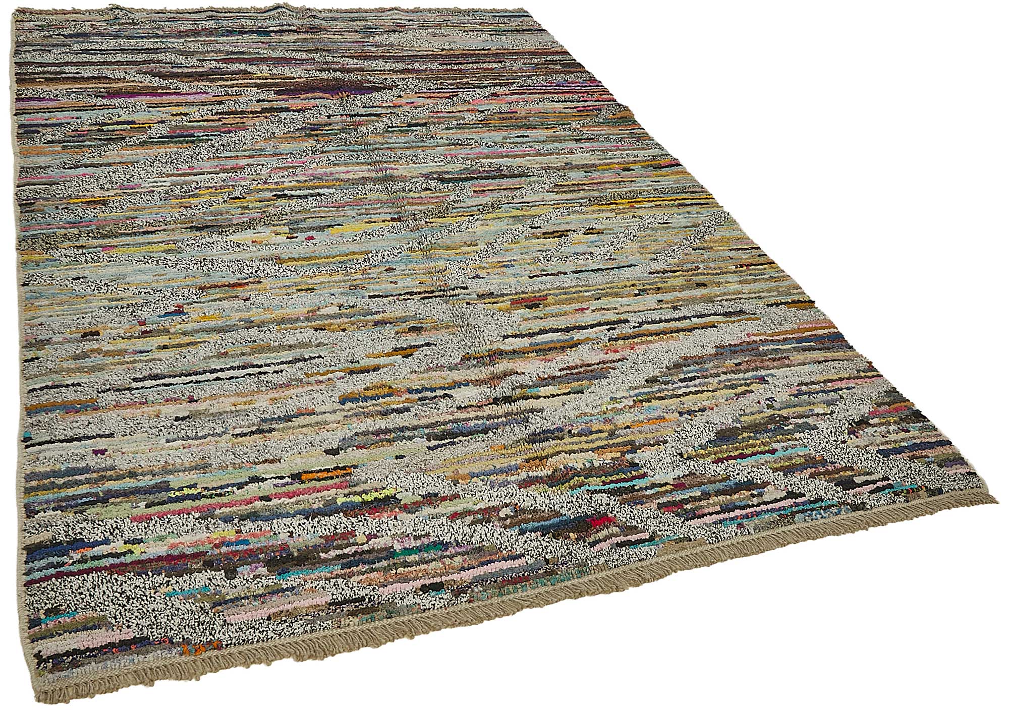 6x8 Multicolor Recycled Chaput Rug - 50268